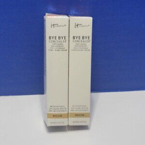 2 IT Cosmetics Bye Bye Undereye Concealers NEW in Box! Sealed